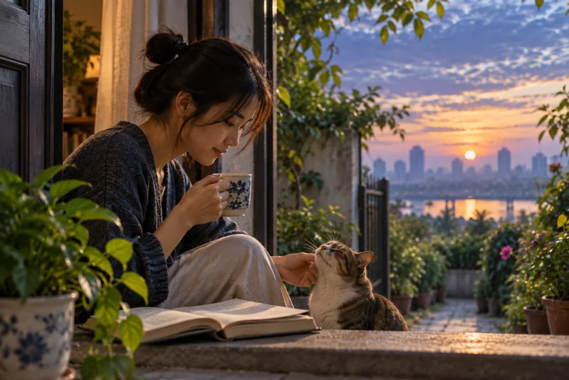 Cảnh minh họa đời sống cho một đoạn trong Câu 1.