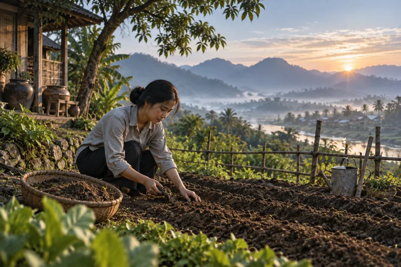 Cảnh minh họa đời sống cho một đoạn trong Câu 5.