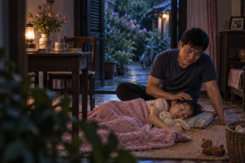 Cảnh minh họa đời sống cho một đoạn trong Câu 8.