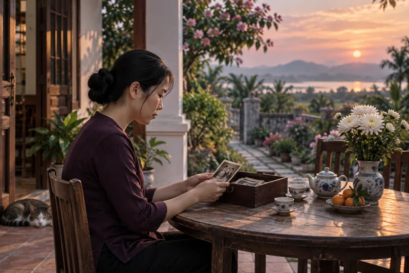 Cảnh minh họa đời sống cho một đoạn trong Câu 10.