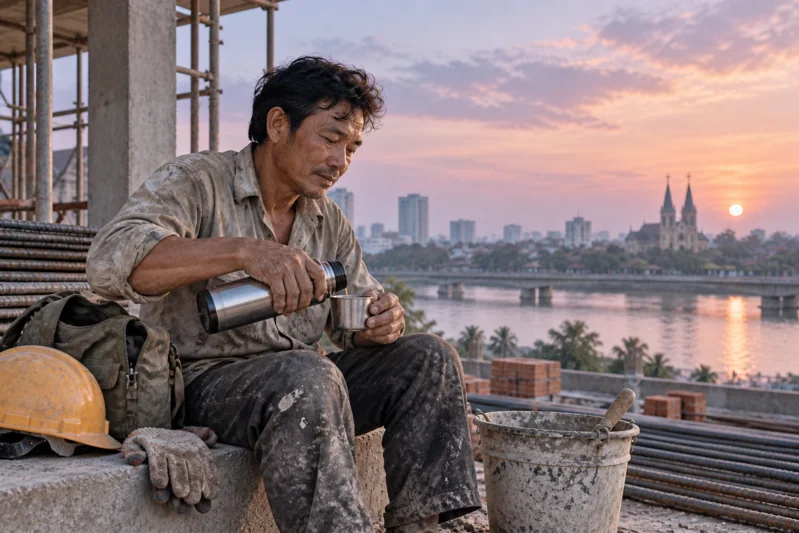 Cảnh minh họa đời sống cho một đoạn trong Câu 15.
