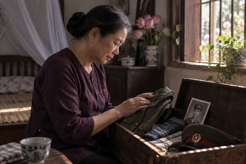 Cảnh minh họa đời sống cho một đoạn trong Câu 18.