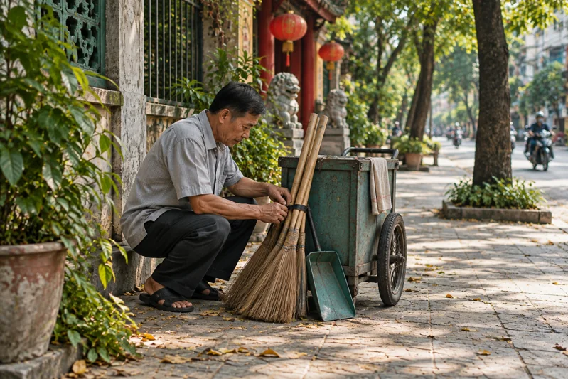 Cảnh minh họa đời sống cho một đoạn trong Câu 20.