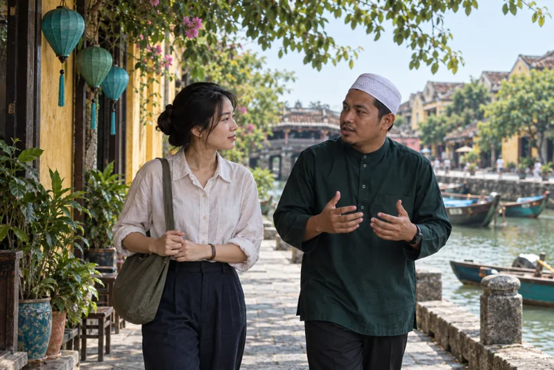 Cảnh minh họa đời sống cho một đoạn trong Câu 23.
