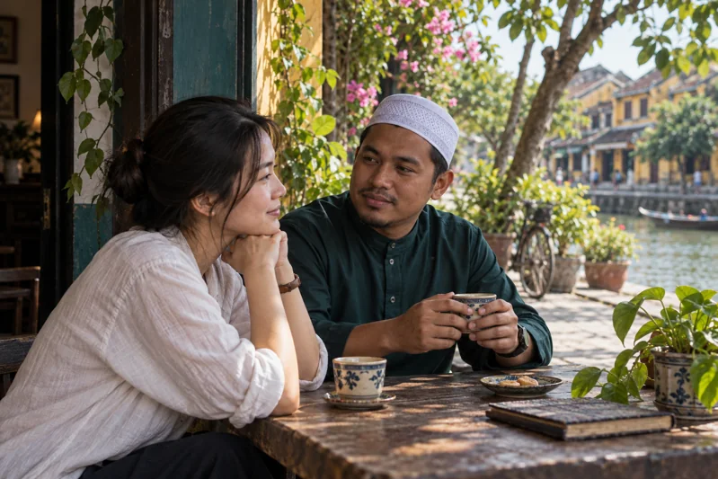 Cảnh minh họa đời sống cho một đoạn trong Câu 23.