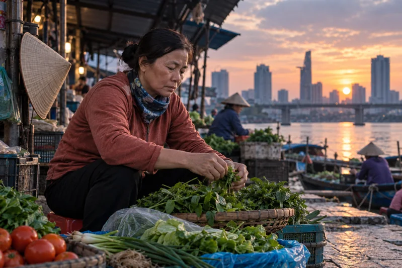 Cảnh minh họa đời sống cho một đoạn trong Câu 42.
