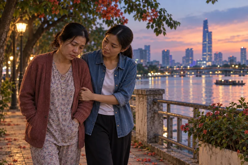 Cảnh minh họa đời sống cho một đoạn trong Câu 44.
