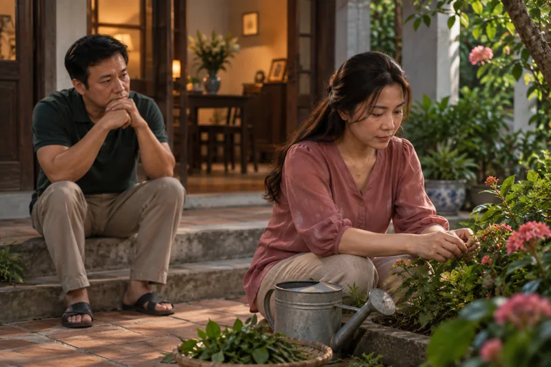 Cảnh minh họa đời sống cho một đoạn trong Câu 47.